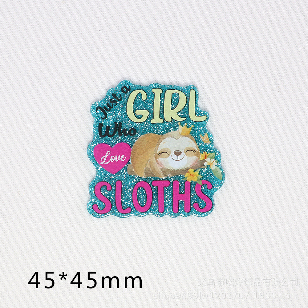 Wholesale 10pcs FlatBack Black Cat Acrylic Pin DIY Patch Accessories